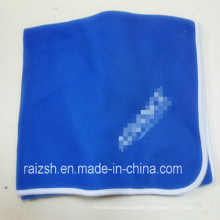 Knitted Double Color Polar Fleece Blanket Promotion Gift